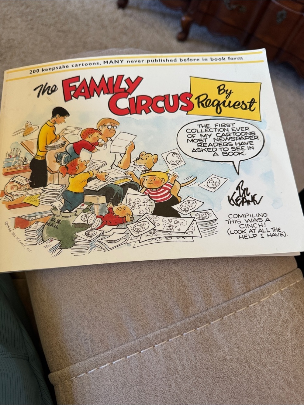 The Family Circus by Request by Bil Keane EUC Paperback Book 2002